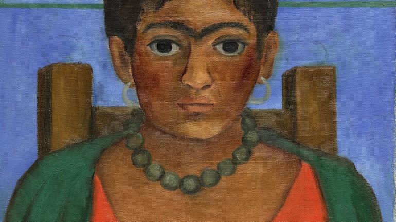La niña con collar – Frida Kahlo